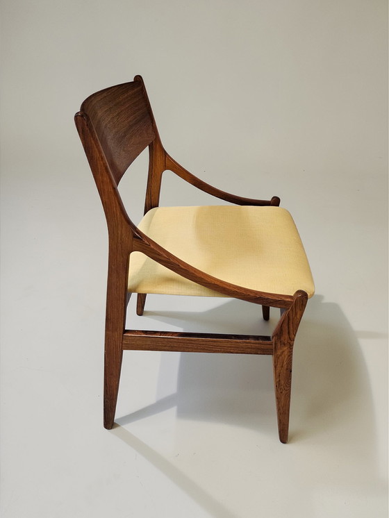 Image 1 of Mid-Century 4-piece set of dream teak dining chairs by Vestervig Eriksen, 1960s