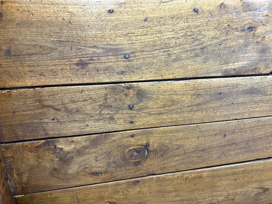 Image 1 of Antike rustikale spanische Bank aus den 1880er Jahren