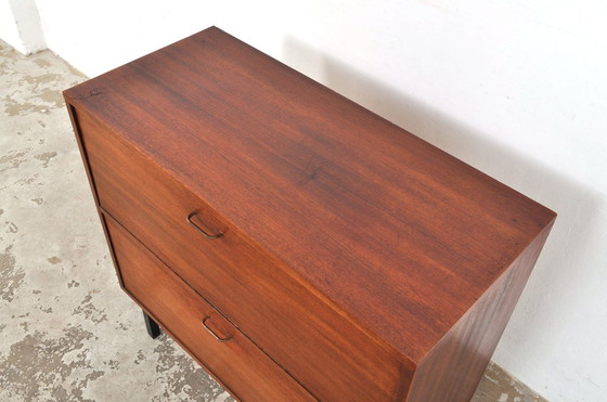 Image 1 of Vintage mahogany flap cabinet 1950s