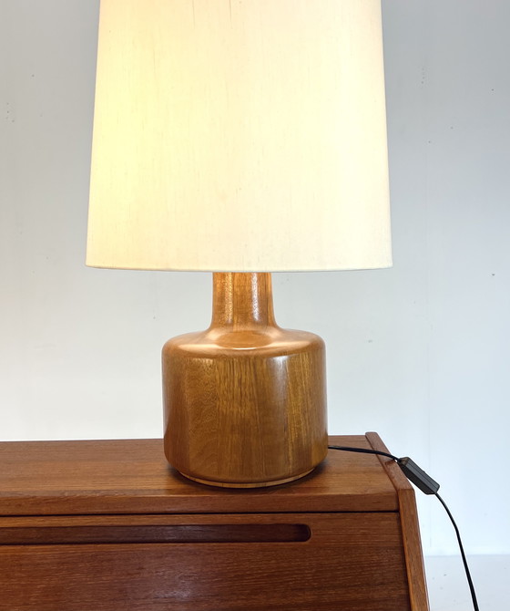 Image 1 of Teak Table Lamp, Bestform