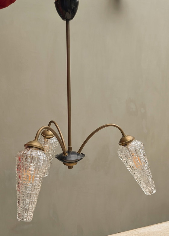 Image 1 of Lámpara colgante francesa de los años 50