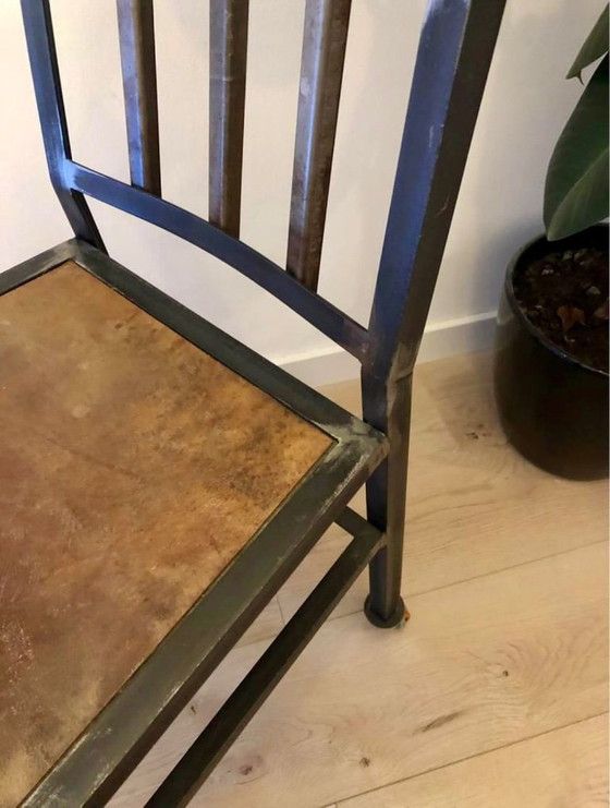Image 1 of Metalen Stoel Heerenhuis (Metal Chair)