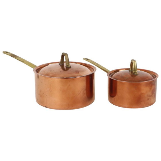 Set van 2 koperen steelpannen Paul Revere Limited Edition – Keukenaccessoires, Copper (photo 6 of 14)