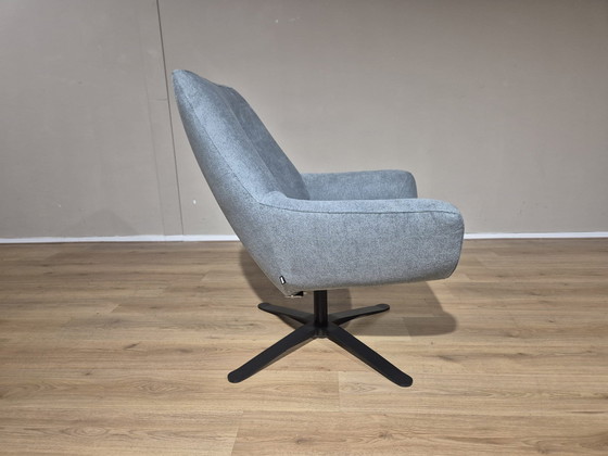 Image 1 of 2x Montel Charles - Poltrona girevole - NUOVA - Tessuto - Design