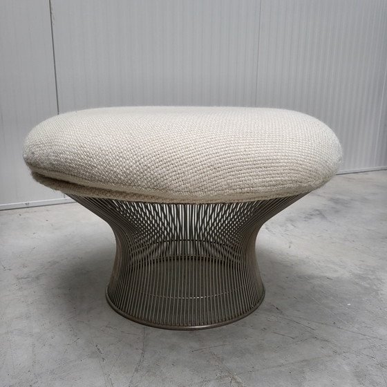 Image 1 of Warren Platner Easy Lounge Chair & Ottoman By Knoll Cato Wool