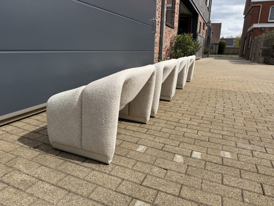 Image 1 of Artifort F598 Groovy armchairs in mint condition!! Pierre Paulin