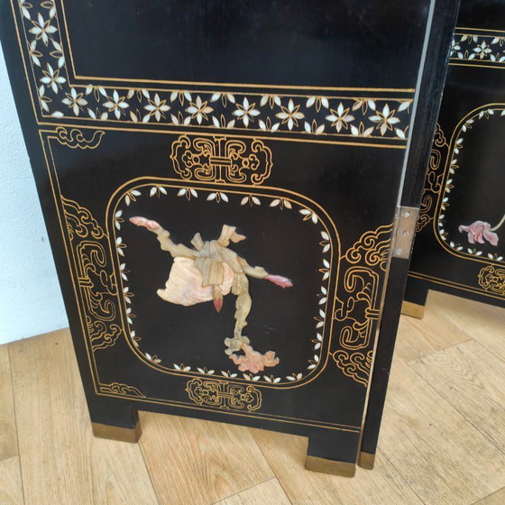 Image 1 of Paravento antico cinese, stile cineseria