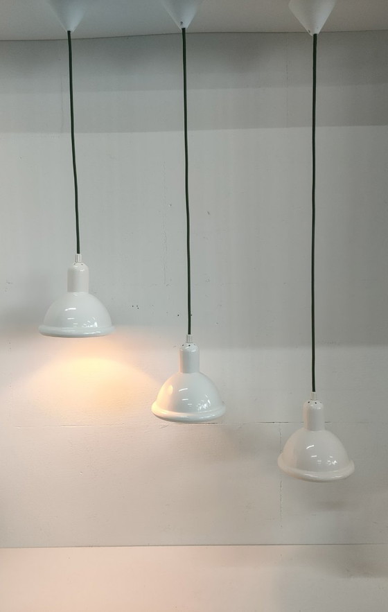 Image 1 of Vintage cascade ceiling lamp set (60/70'ies metal shades)