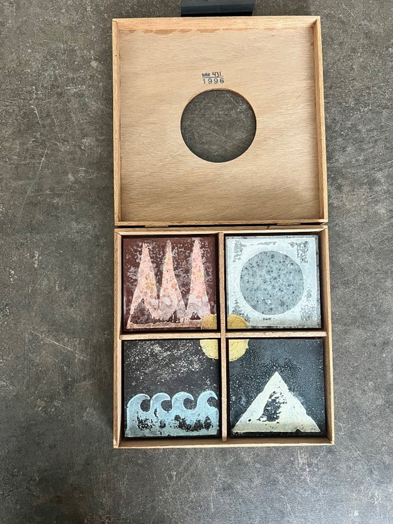 Image 1 of Kunstkiste aus Holz - Hans van der Meijden