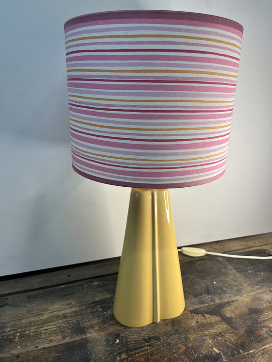Image 1 of Vintage Koraldec Keramische Tafel Lamp