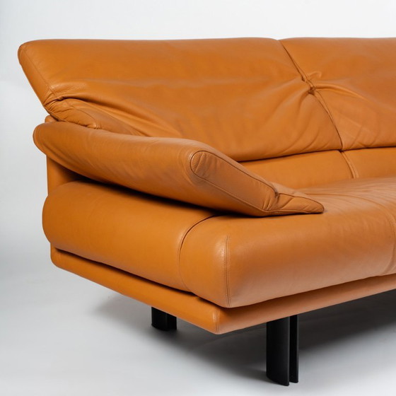 Alanda Bank van Paolo Piva voor B&B Italia, jaren 80 – Banken, Leather, Metal (photo 8 of 10)