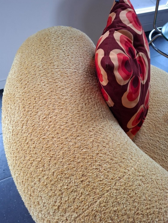 Image 1 of draaibare feuteuil geel