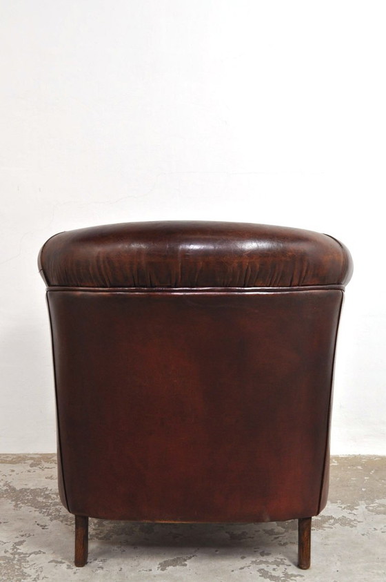 Vintage Leather Armchair, 1960s (photo 9 of 10)