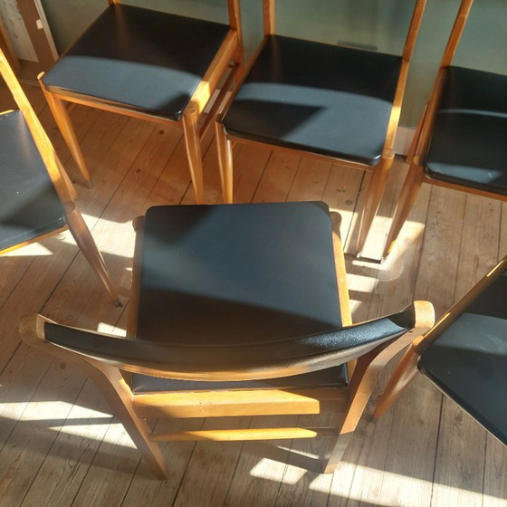 Set of 6 vintage Dining chairs – Skai (photo 9 of 13)