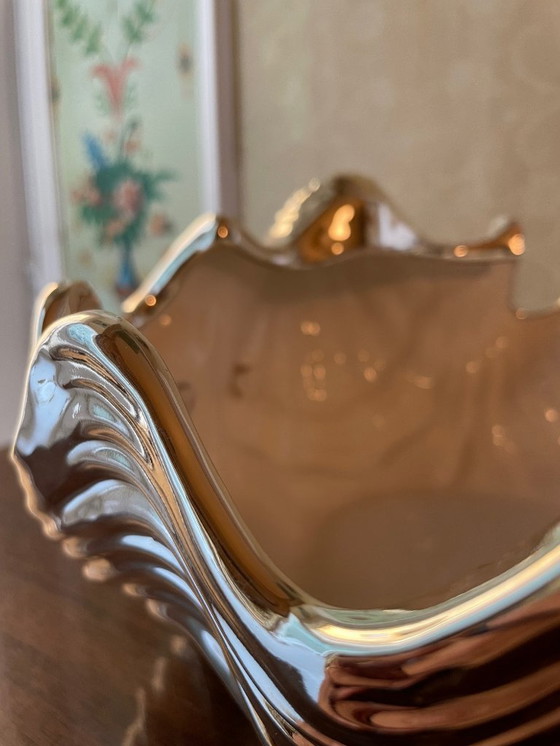 Image 1 of Große, muschelförmige Schale aus 999er Sterlingsilber