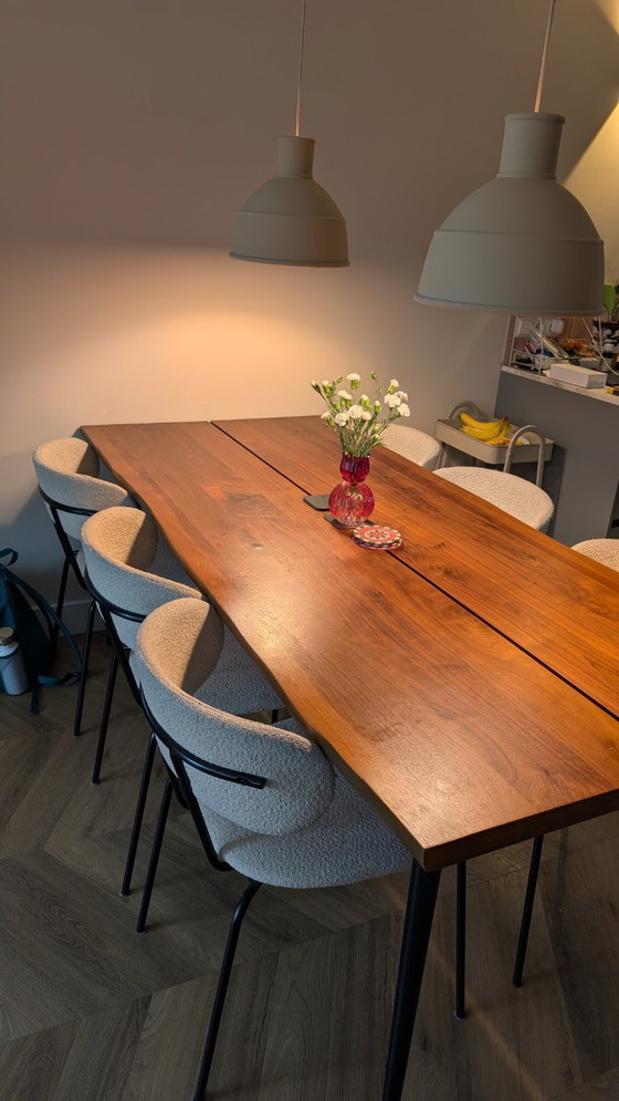 Tavolo Dutchbone Alagon 90x200 – Tavoli da pranzo, Metallo, Legno (photo 2 of 5)