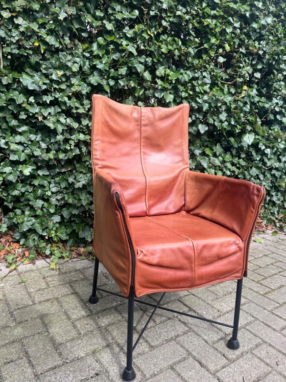 Image 1 of Montis Chaplin 4 stuks cognac leer