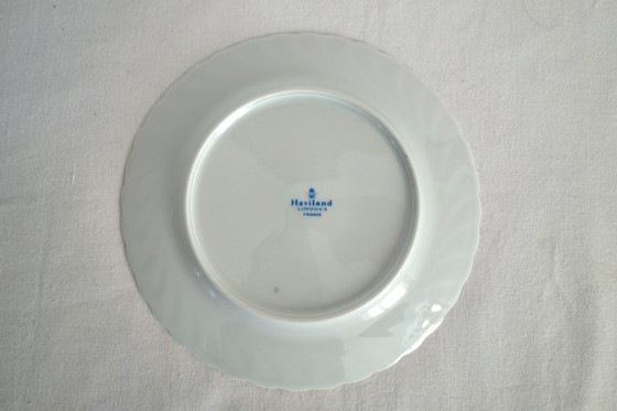 Image 1 of 12-delig dessertservies "Bergère", Haviland Limoges