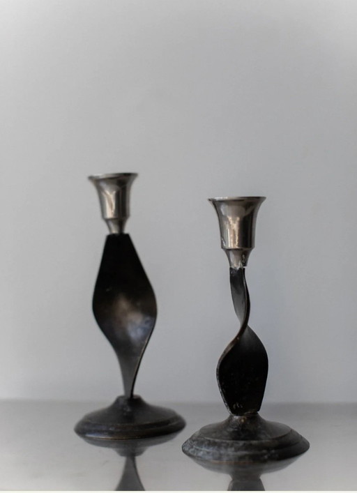 Portacandele brutalistici Mcm