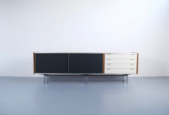 Image 1 of Teak sideboard by Georges Frydman, 1963, EFA publisher