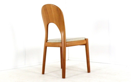 Image 1 of Suite de 4 chaises Koefoed Morten en teck vintage danois