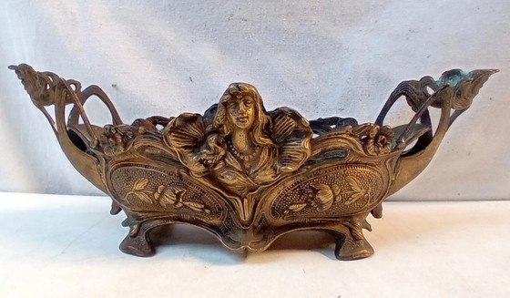 Image 1 of Brass Jardinière