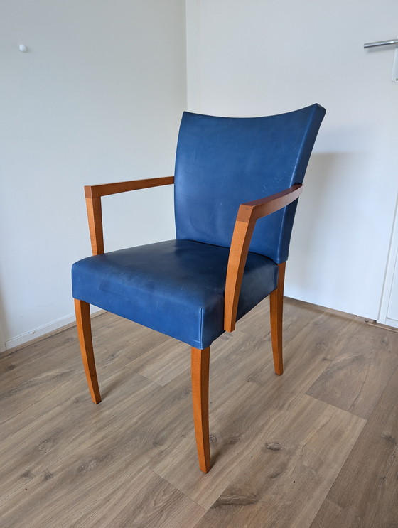 Image 1 of 6 sillas Montis de cuero del diseñador Gerard van der Berg