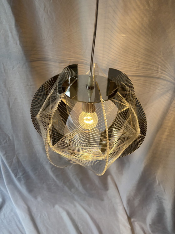 Lampada a sospensione design vintage Paul Secon Space Age New Old Stock! – Globe, Lampade a sospensione (photo 3 of 11)