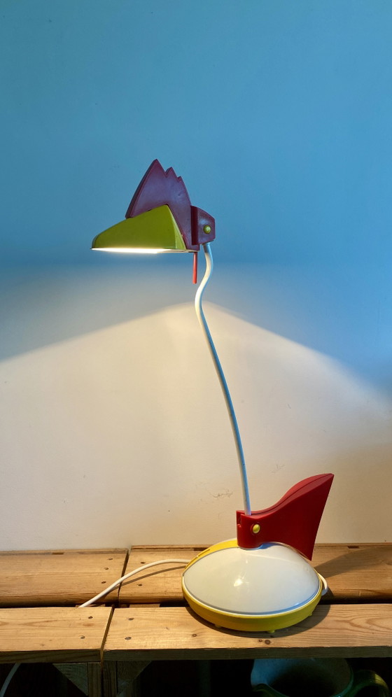 Postmodern Toucan Table Lamp by Brilliant Leuchten Germany, 1980s – Metal, Plastic (photo 5 of 7)