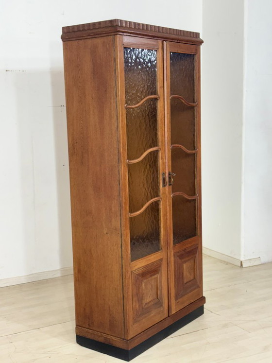 Image 1 of Art Deco kledingkast / Vintage kledingkast / Kledingkast uit de jaren 1920 / Art Deco linnenkast
