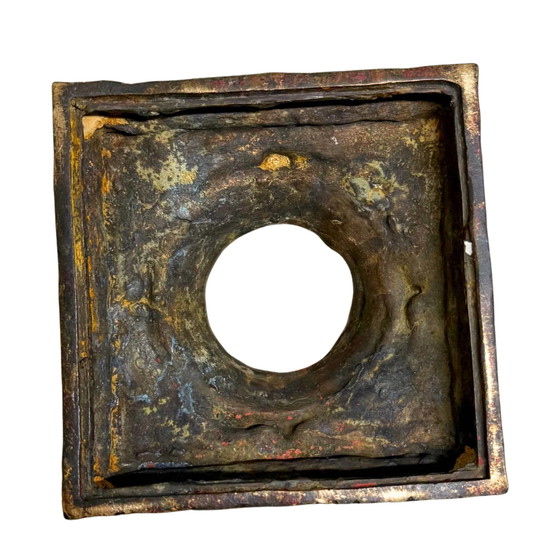 La Pieza de Michael Backman: Shikarakuta Nepalí de Bronce Dorado de Calidad Museo - Siglo XVII – Esculturas (photo 8 of 9)