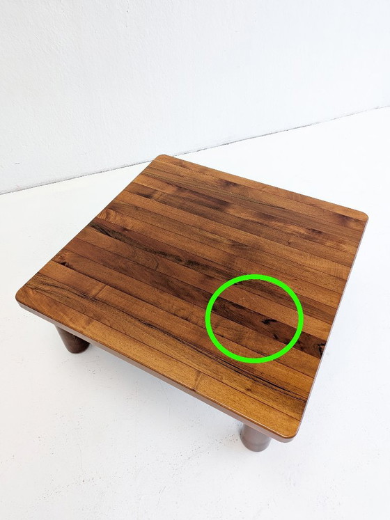 Tavolino da caffè italiano in noce, anni '60 – Tavolini da caffè, Wood (photo 7 of 7)