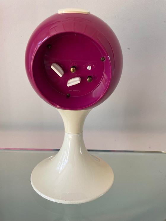 Horloge vintage Space Age avec fonction alarme – Blessing, Pendules, Plastic (photo 5 of 11)