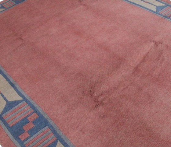 Original Modern Designer Highland Wool Rug Nepal 280 x 207 cm, Rugs & carpets, Orange (photo 5 of 8)
