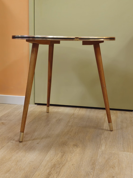 Image 1 of Vintage Formica Coffee Table Side Table Plant Table
