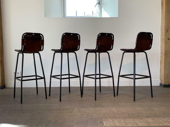 Image 1 of Sgabelli da bar dal design vintage Charlotte Perriand les Arcs