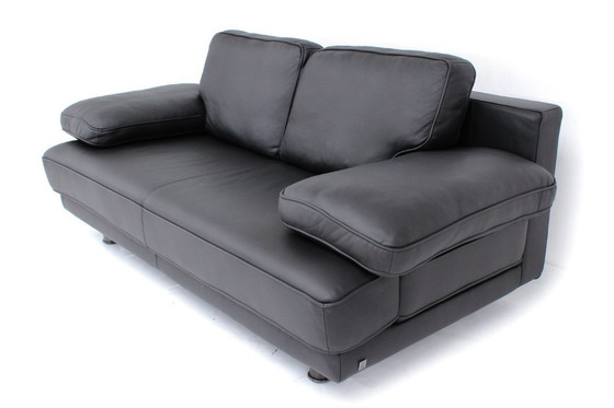 Image 1 of como nuevo! 1 de 2 ROLF BENZ 355 diseño clásico sofá con cuero de primera calidad en condiciones de exposición, RP. 4917 Euro, a