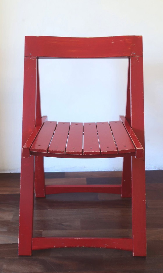 Image 1 of Sedia pieghevole vintage - Aldo Jacober - Modello: Trieste