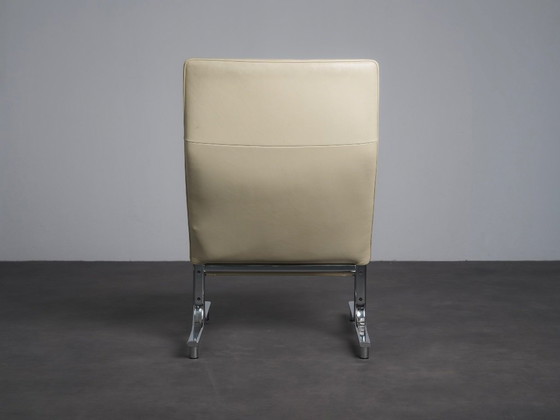 DS-2030 Leather Lounge Chair by Hans Eichenberger for De Sede, Switzerland, 1970s – Armchairs, Metal, Vintage (photo 4 of 10)