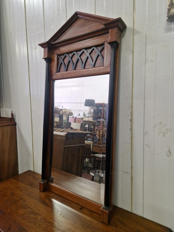 Image 1 of Prachtig grote vintage spiegel 1.26x60