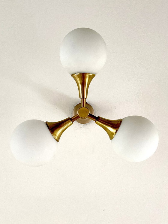 Image 1 of Kaiser Leuchten - ca. 1950/60 - Lampada a sospensione - Germania