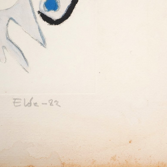 Image 1 of Ansgar Elde, Monotype op aquatint voor Il Bostrico, jaren 80