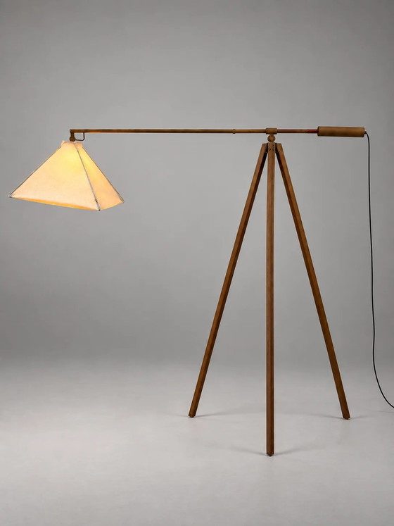 Lampada da terra treppiede vintage regolabile XL – Lampade da terra (photo 2 of 9)