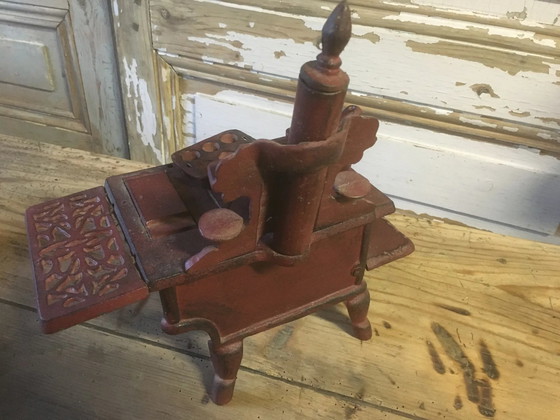 Stufa, stufa in ghisa in miniatura + utensili – Oggetti decorativi, Vintage (photo 15 of 15)