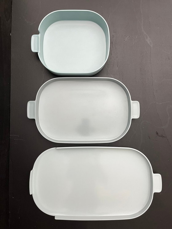 Image 1 of Nabo Tray 3x Normann Copenhagen Tray Set Denemarken postmodern Deens design