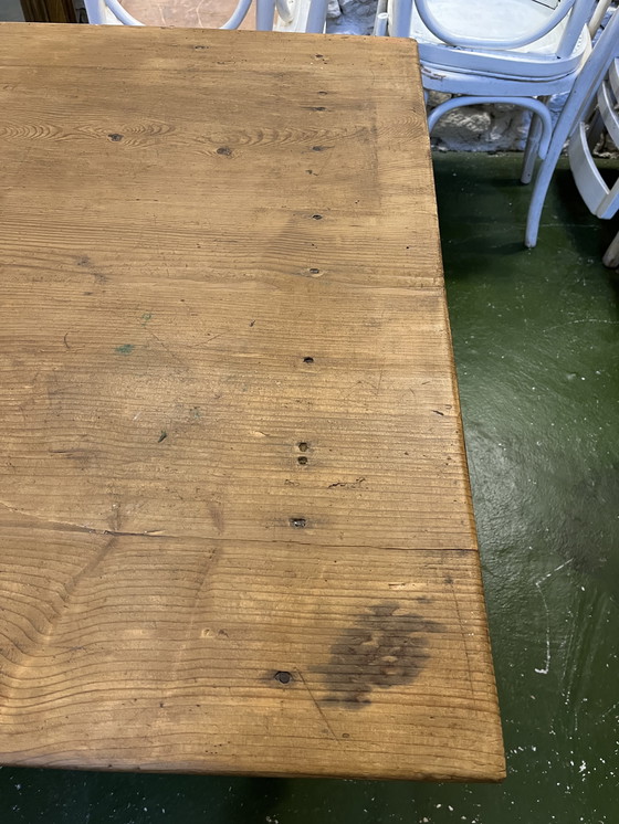 Image 1 of Tavolo da pranzo in pino da 3 metri