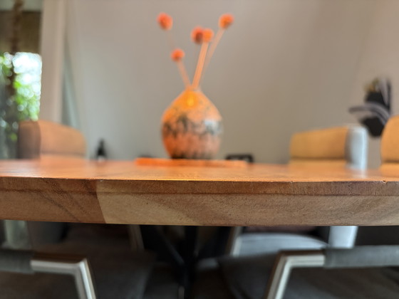 Image 1 of Tavolo da pranzo in legno di mango