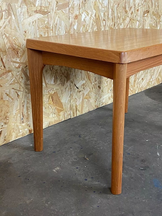 Image 1 of 60's 70's Teak table table basse Coffee Table Henning Kjaernulf Design 70s
