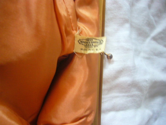 Mesh  Netz Abend Tasche / clip clutch  von Whiting and Davis  - selten ca. 1950 oder älter – whiting % Davis (photo 4 of 7)