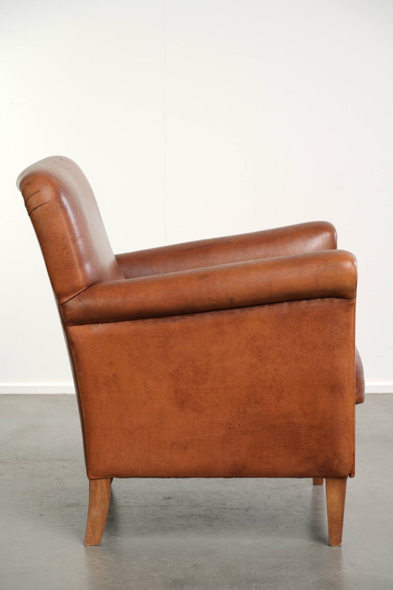 Poltrona in Pelle di Pecora Bella e Senza Tempo con Colori Splendidi e un Buon Design – Poltrone, Leather (photo 3 of 13)